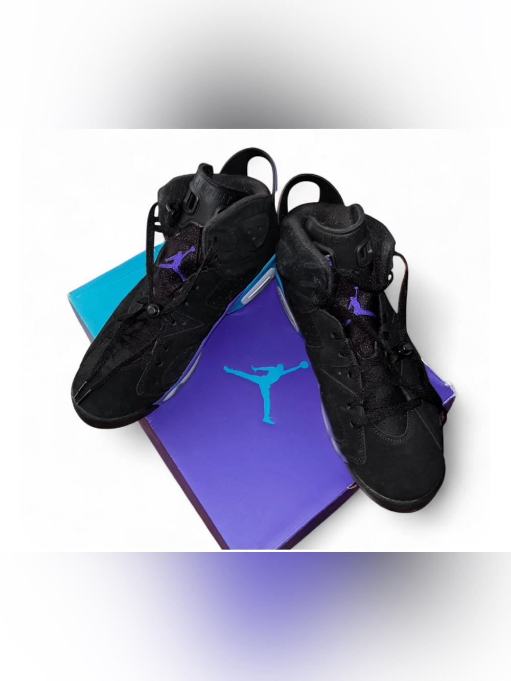 Air Jordan 6 Retro Black Suede High-Top Sneakers